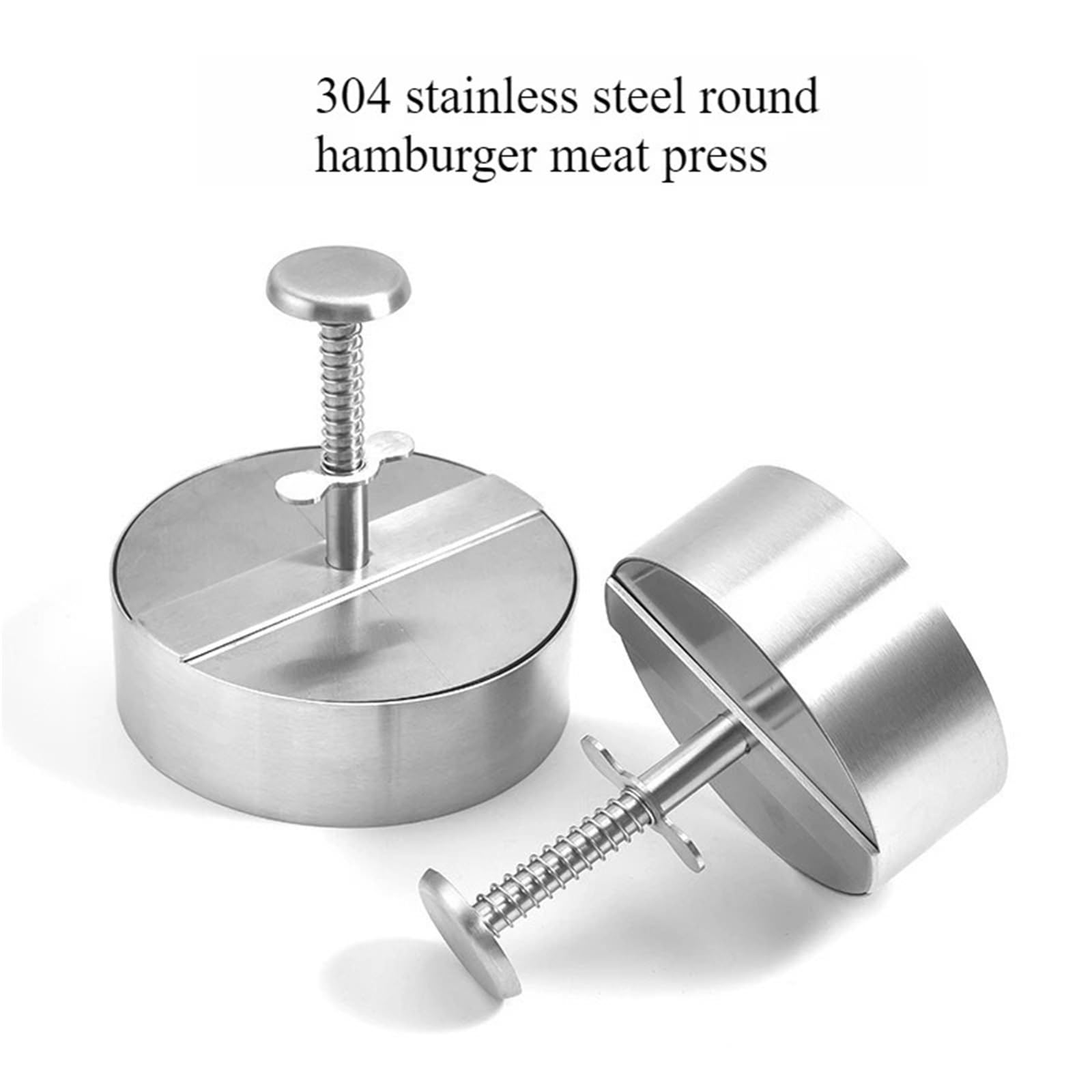 Pressa per Hamburger Pressa for Hamburger Antiaderente da 1 Pezzo, Stampo for Cheeseburger | For carne, manzo, formaggio, verdure, hamburger for griglia, barbecue(13.8cm)