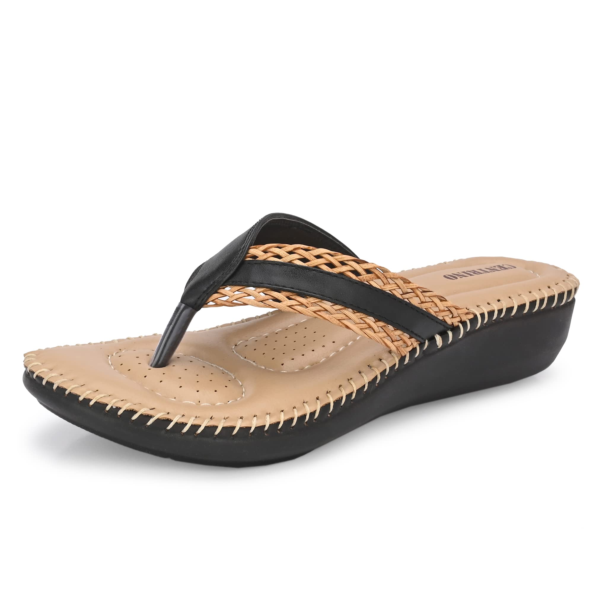 Centrino Black Sandal for Women 2857-1 (B0BTYVWNMG) Amazon Price History, Amazon Price Tracker