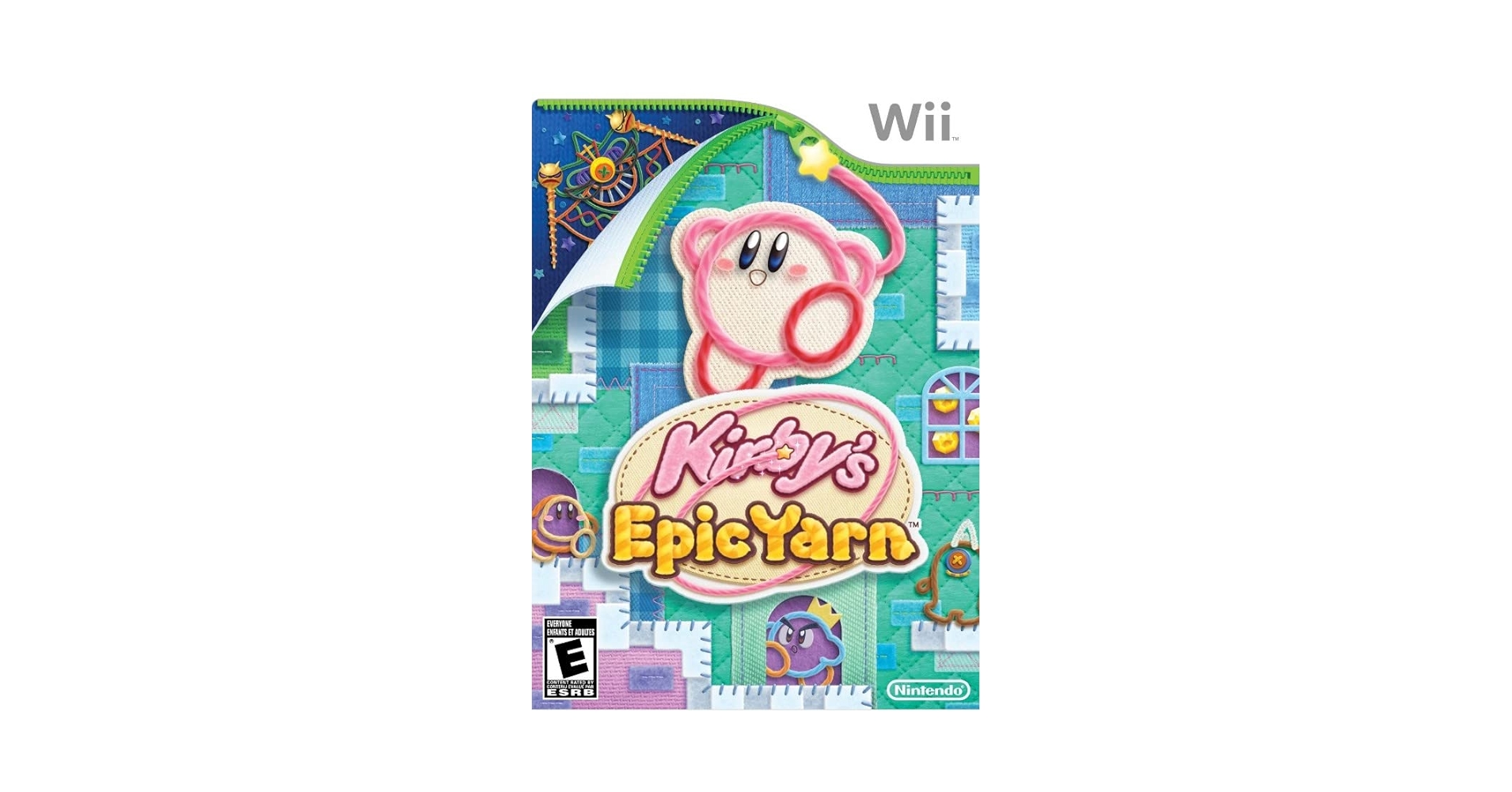 Wii - Wii★Kirby&#39;s Epic Yarn 海外版 北米版 619kQjC0BWL._UF350,350_QL50_.jpg