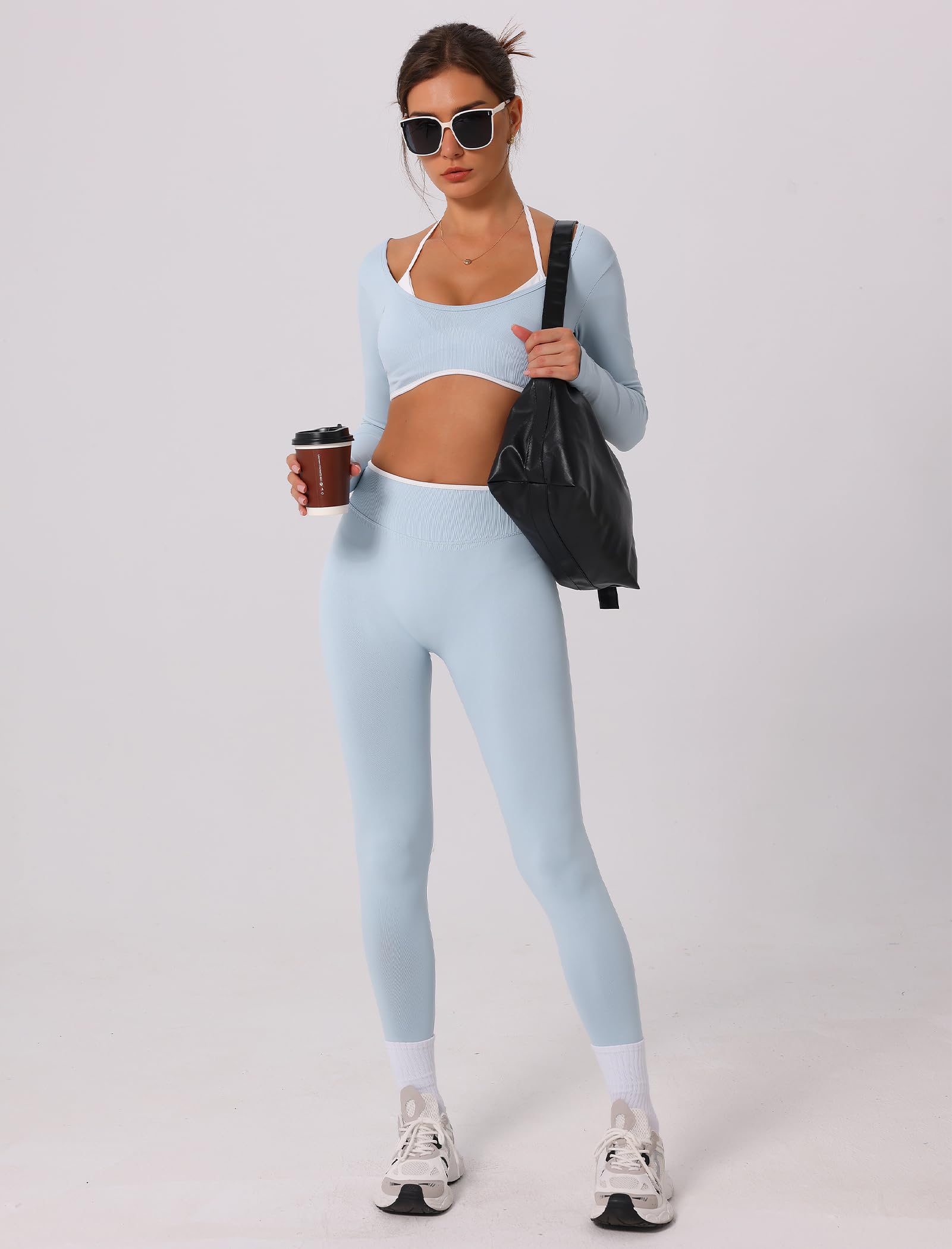 ABOCIW Damen 69407amazon_xiyaus Nahtloser (2er Pack)