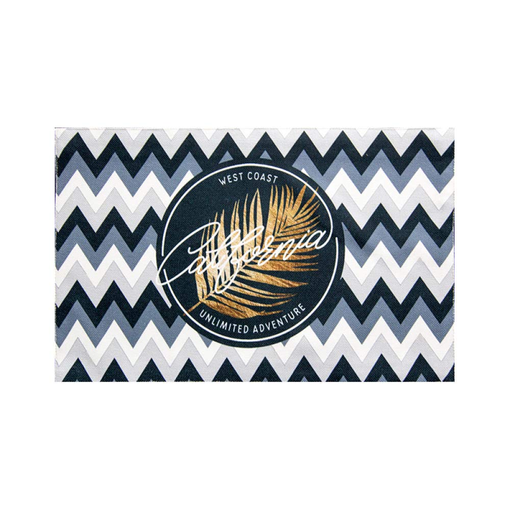 Lklnkvl Cd 0029 Placemats, Heat-Insulated Placemat Cloth Waterproof Cloth-Cd-0035_28 * 44Cm Double Layer(Cd 0029)