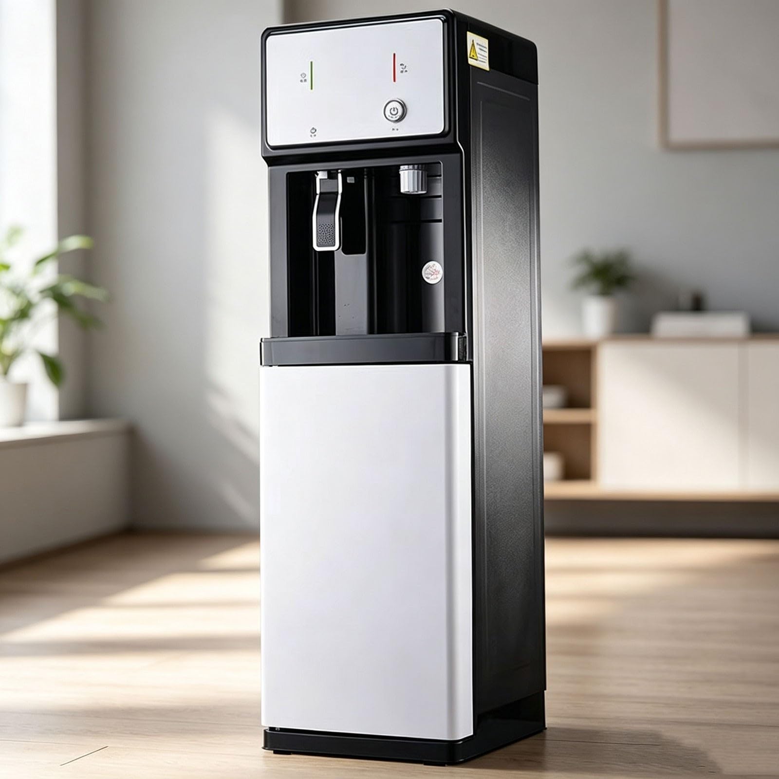 Il refrigeratore di acqua calda e fredda si riscalda in tre secondi. | Ebollizione istantanea, doppia funzione, indicatore di livello basso dell'acqua, bassa rumorosità