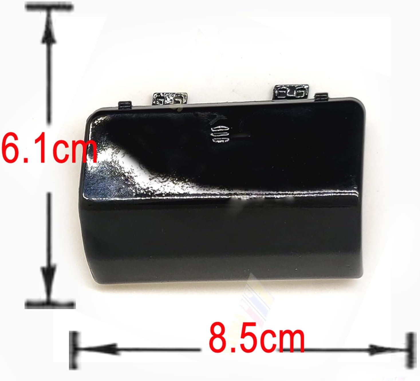 Rear Tow Cover Fit 09-12 Mercedes Benz E class W207 AMG Line Coupe C207 Convertible A207 for E200 E220 E250 E300 E350 E400 E450 E500 2009 2010 2011 2012 bumper towing Hook Eye Cap 2078850022 (Black)