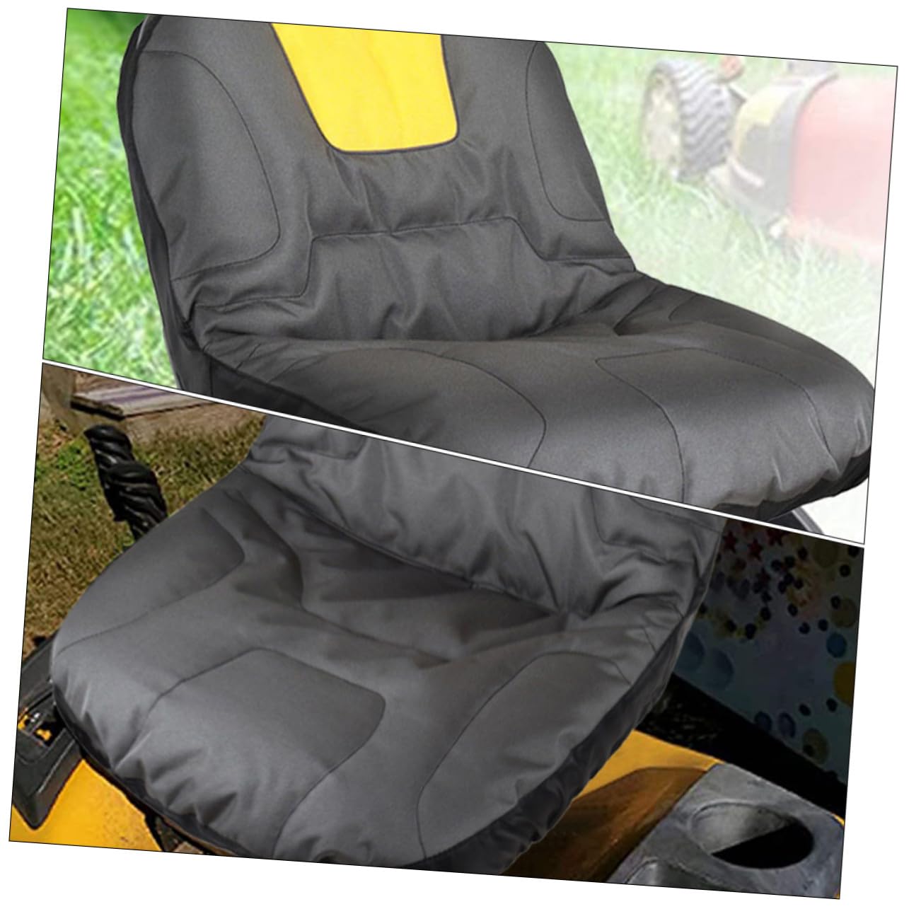 TOYANDONA Funda Protectora para Asiento de Cortacésped Resistente al Polvo y Arañazos Cubierta para Tractor y Maquinaria Agrícola Funda Antideslizante para Exteriores