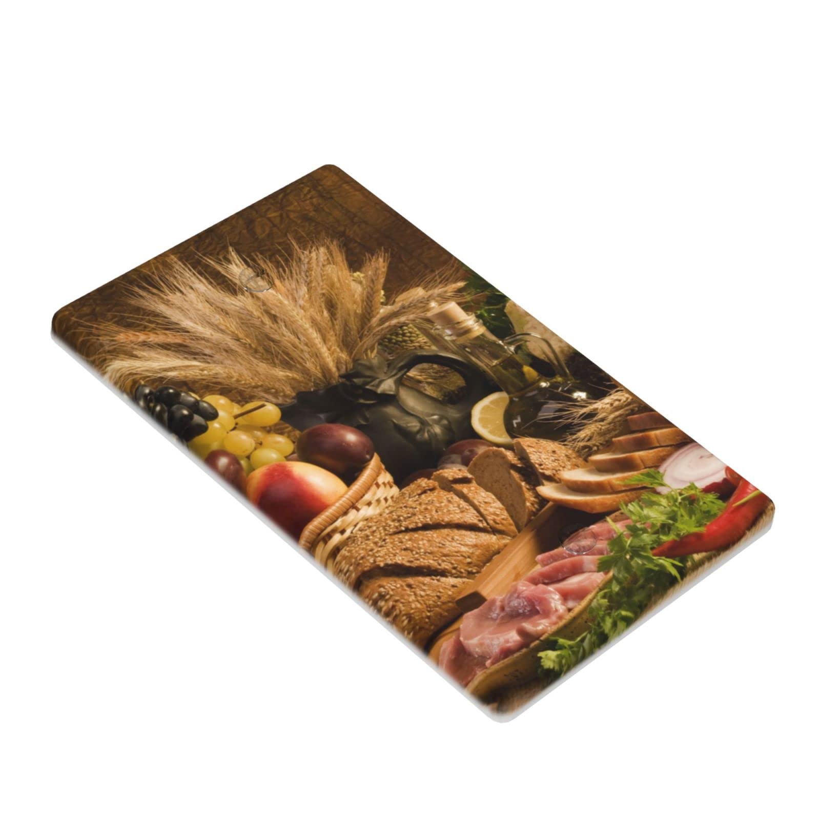 Blank food plate