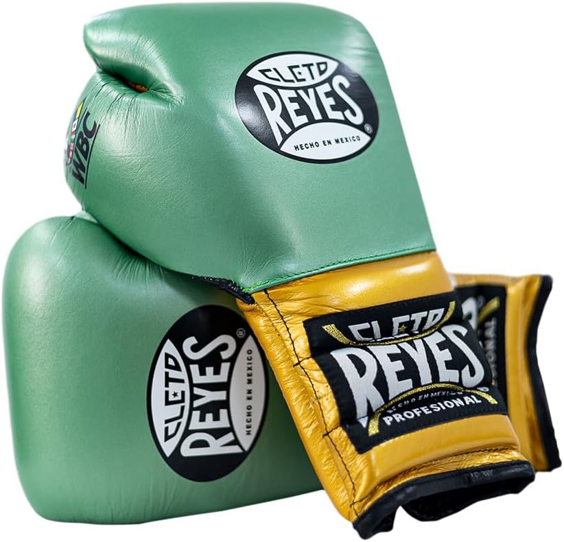 CLETO REYES Traditional Training Boxing Gloves with Lace for Sparring and Heavy Punching Bags, Men and Women, MMA, Kickboxing, Muay Thai, WBC Edition