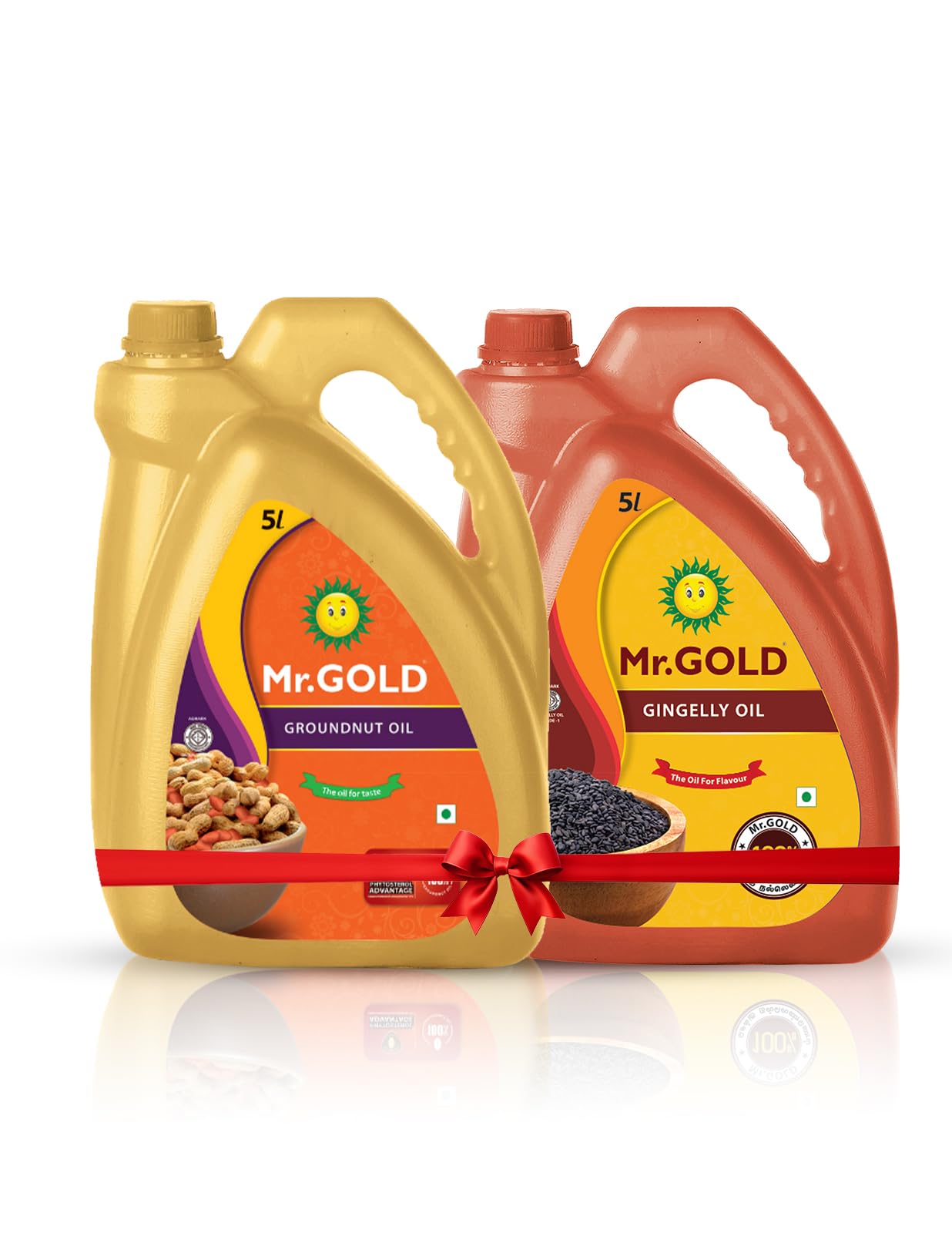 MR. GOLD Healthy Duo Combo Pack (Filtered Groundnut Oil 5L + Cold Pressed Gingelly Oil 5L) (B08X2LFXWW) Amazon Price History, Amazon Price Tracker