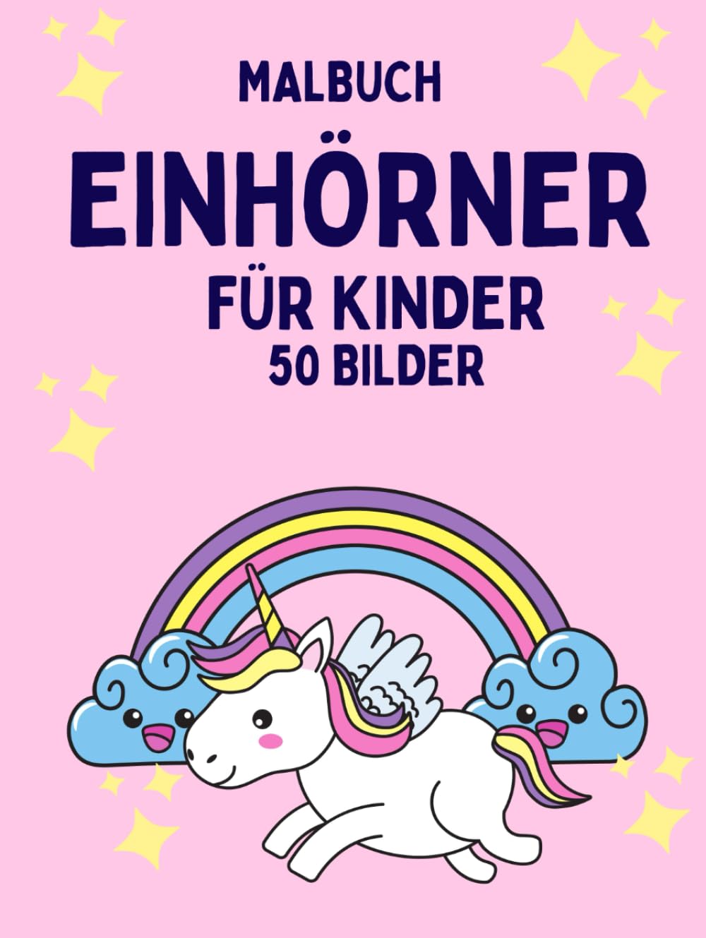 EINHORN-MALBUCH FÜR KINDER