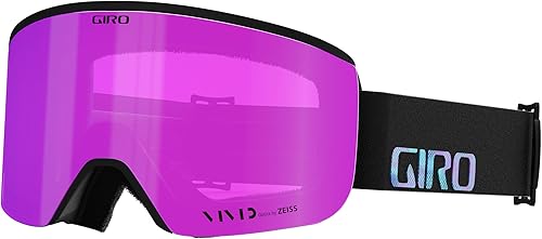 Giro Gafas de esquí Ella - Gafas de snowboard para mujer - Cambio rápido con 2 lentes vívidos - Tecnología de ventilación antivaho - OTG
