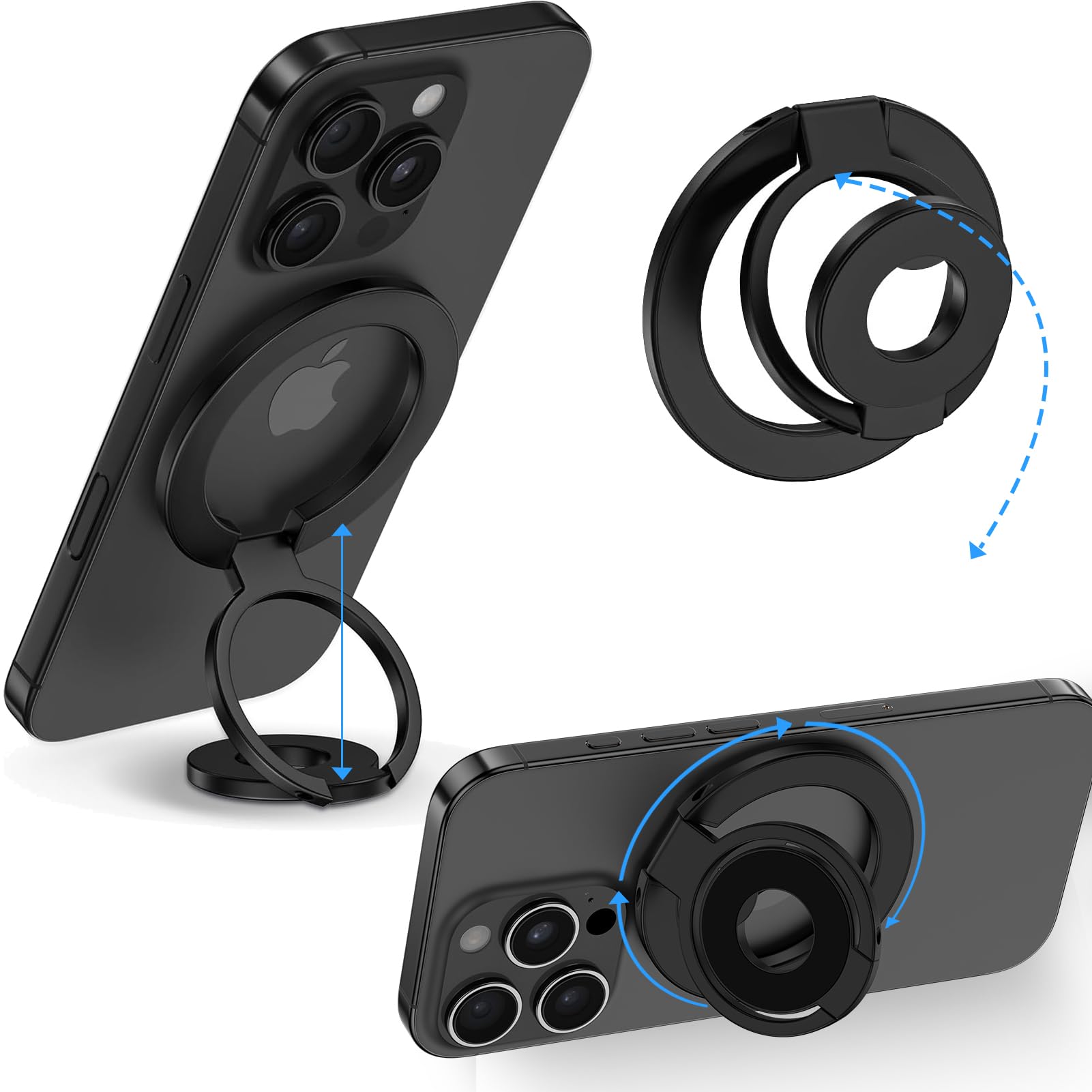 Amazon | Viviber Magsafeリング 両面マグネットスマホリング 折り畳み