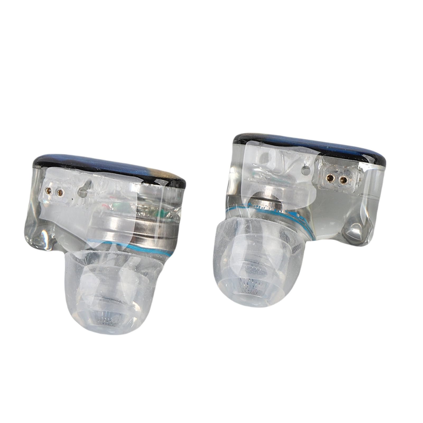 SIXRUN IEM Słuchawki Douszne Odpinany Kabel, 32Ω HiFi Stereo (Niebieskie