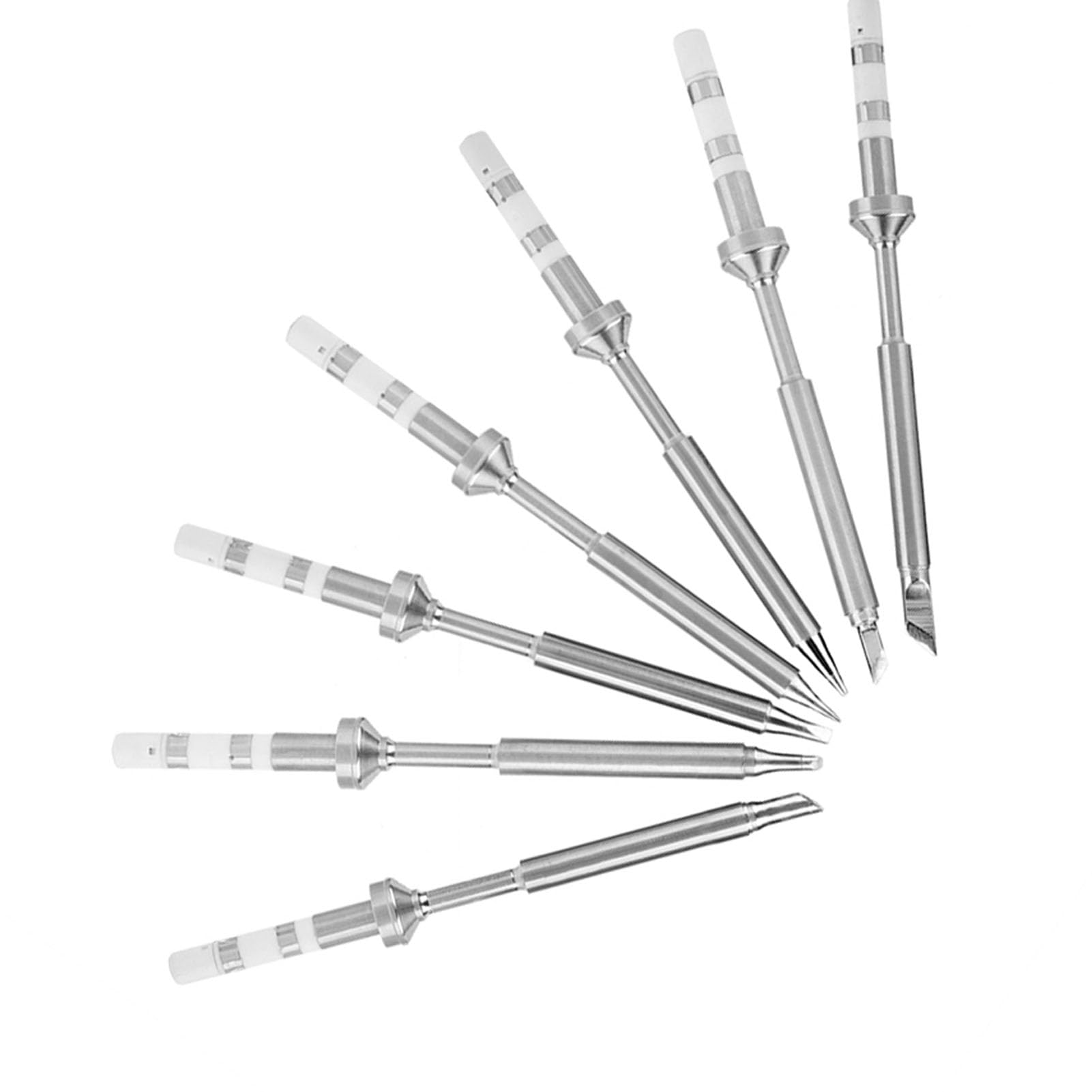 TS100 Lötkolben, Lötspitzen, Lötkolben Spitze, Edelstahl Mini Lötspitzen Ersatz TS-KU TS-B2 TS-D24 TS-BC2 TS-C4 TS-K TS-I