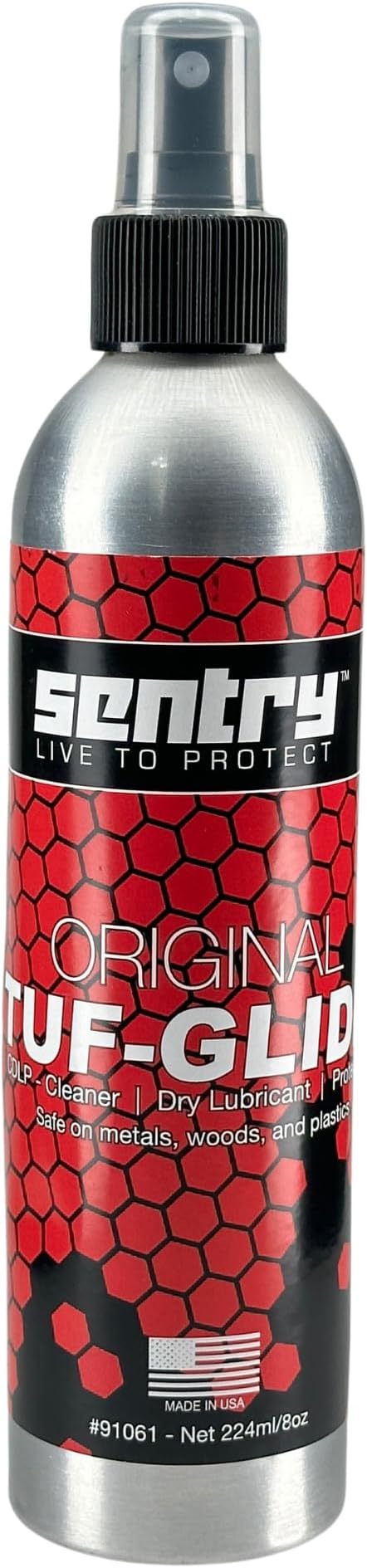 Sentry Solutions Tuf-Glide Dry Lube Gun Knife CLP Spray 8 oz
