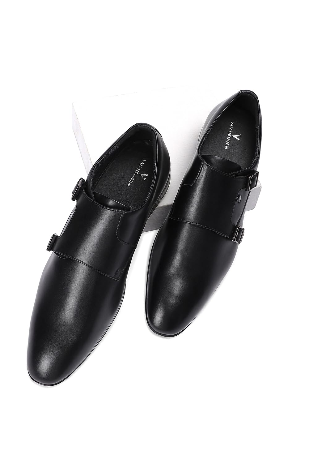 Van Heusen Men Black Formal Shoes (B0CSN4N8MB) Amazon Price History, Amazon Price Tracker