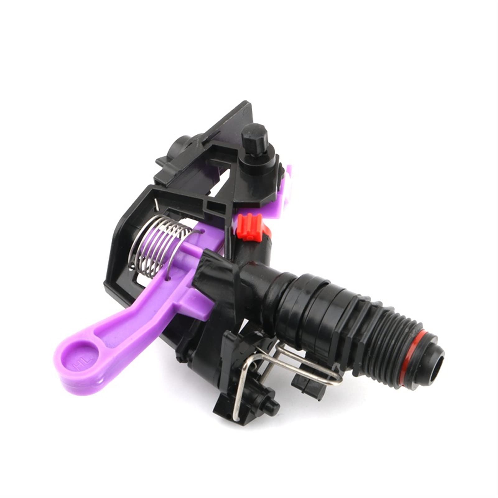 Gartensprinkler für Hof 1/2'' Außengewinde Wassersprinkler 360 Grad verstellbare pulsierende Sprinkler Große Flächenabdeckung Rasensprenger Farm Garden Bewässerungssystem