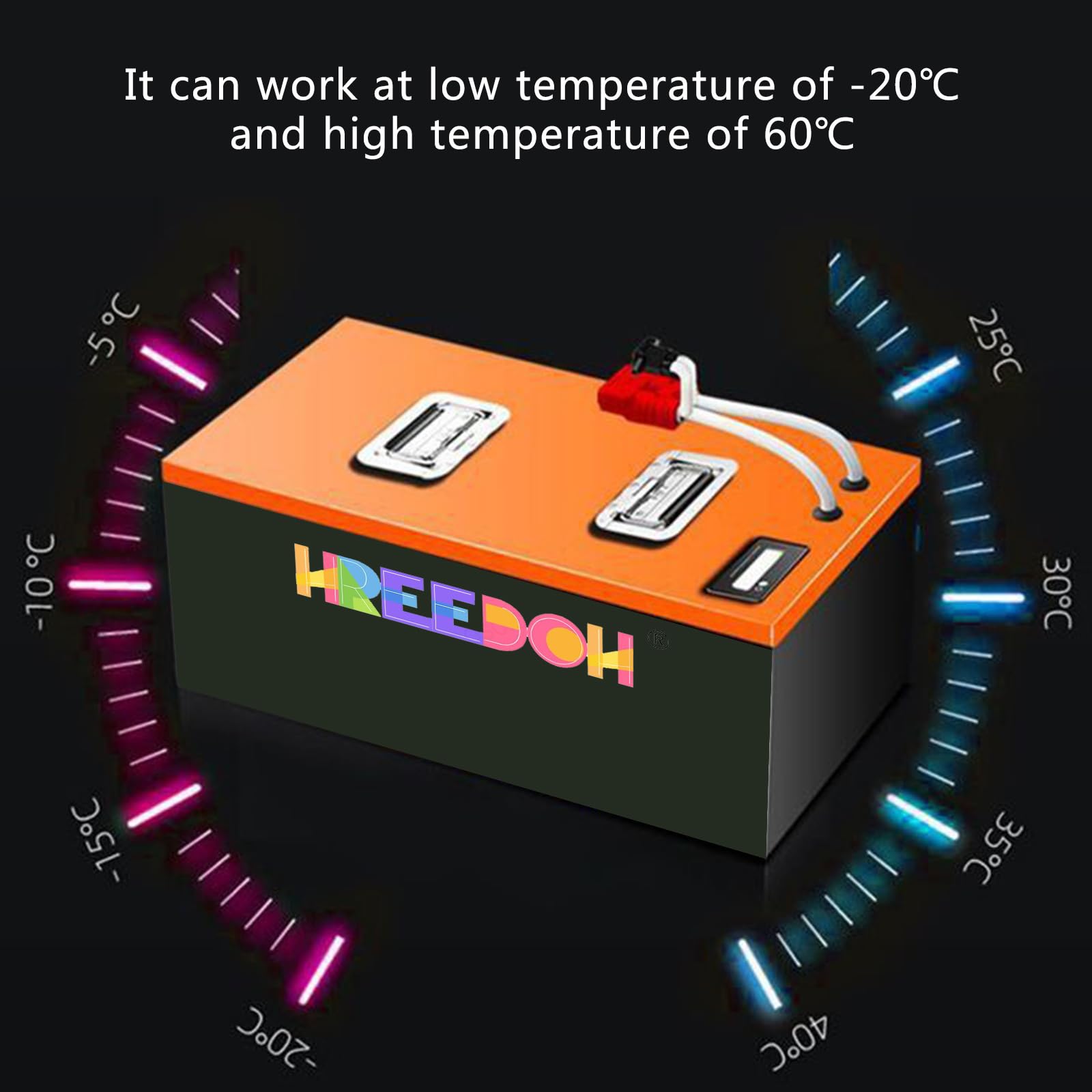 Motorradbatterie 48 V 60 V 72 V Lithium-Batteriepack 45 Ah 60 Ah 80 Ah 100 Ah für 0–7200 W Dreiradmotor mit BMS-Schutzplatine