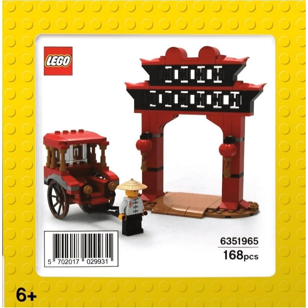 LEGO6351965 Rickshaw and PAIFANG Gateway 168PCS / 6401744