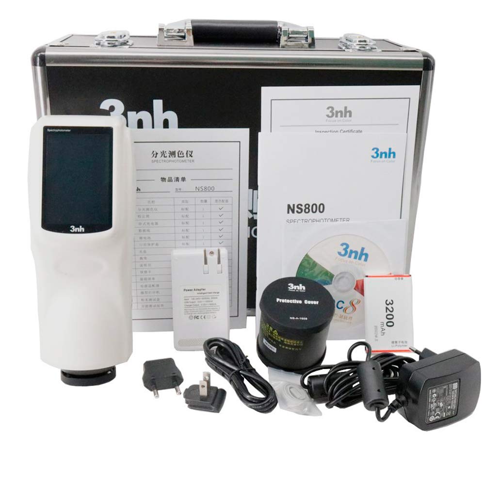 Tongbao Spectrophotometer NS800 Spectral Colorimeter Color Testing Equipment Color Measuring Device