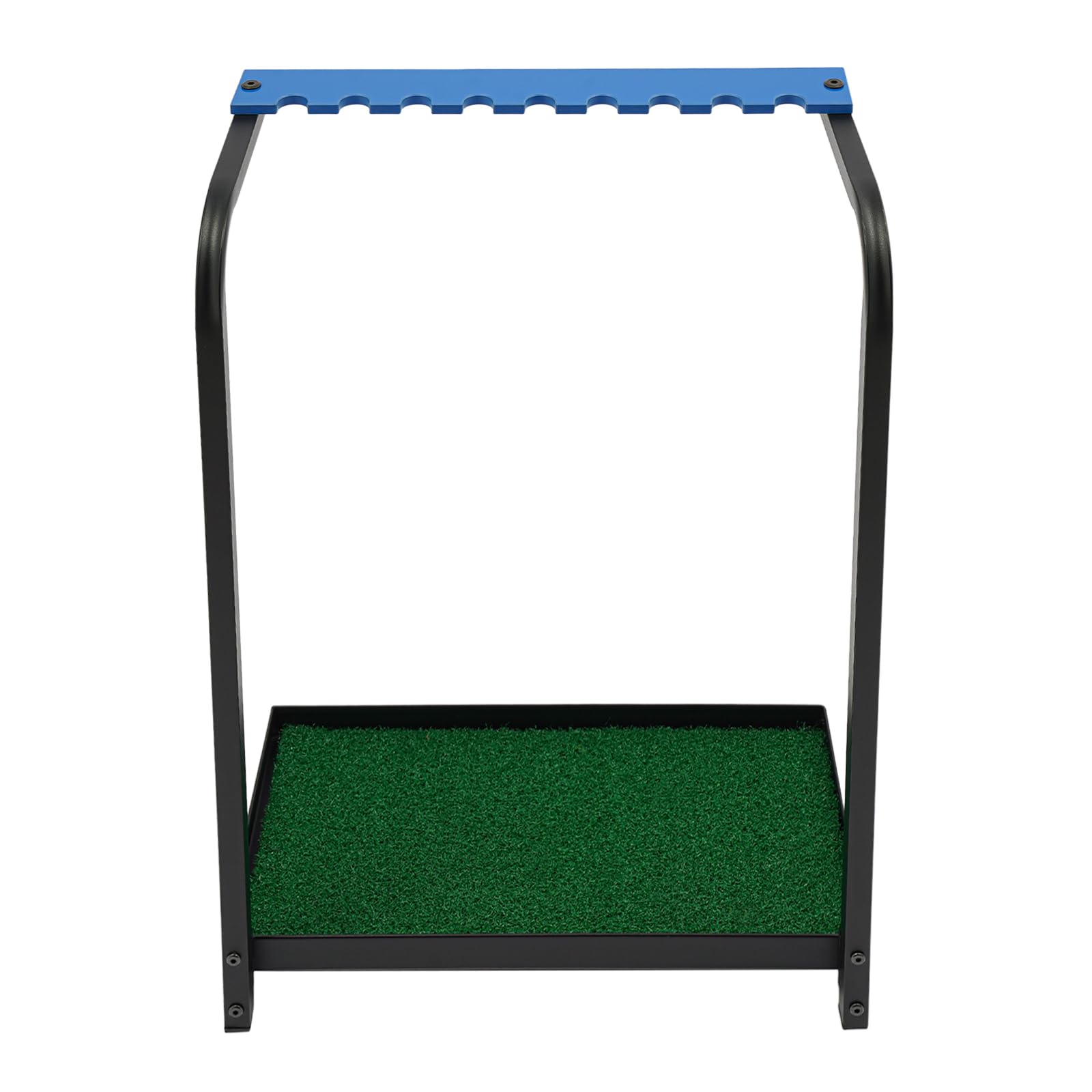 Support de club de golf en acrylique, support de putter de golf, organisateur de clubs de golf, 9 trous, 50 x 27,5 x 72 cm
