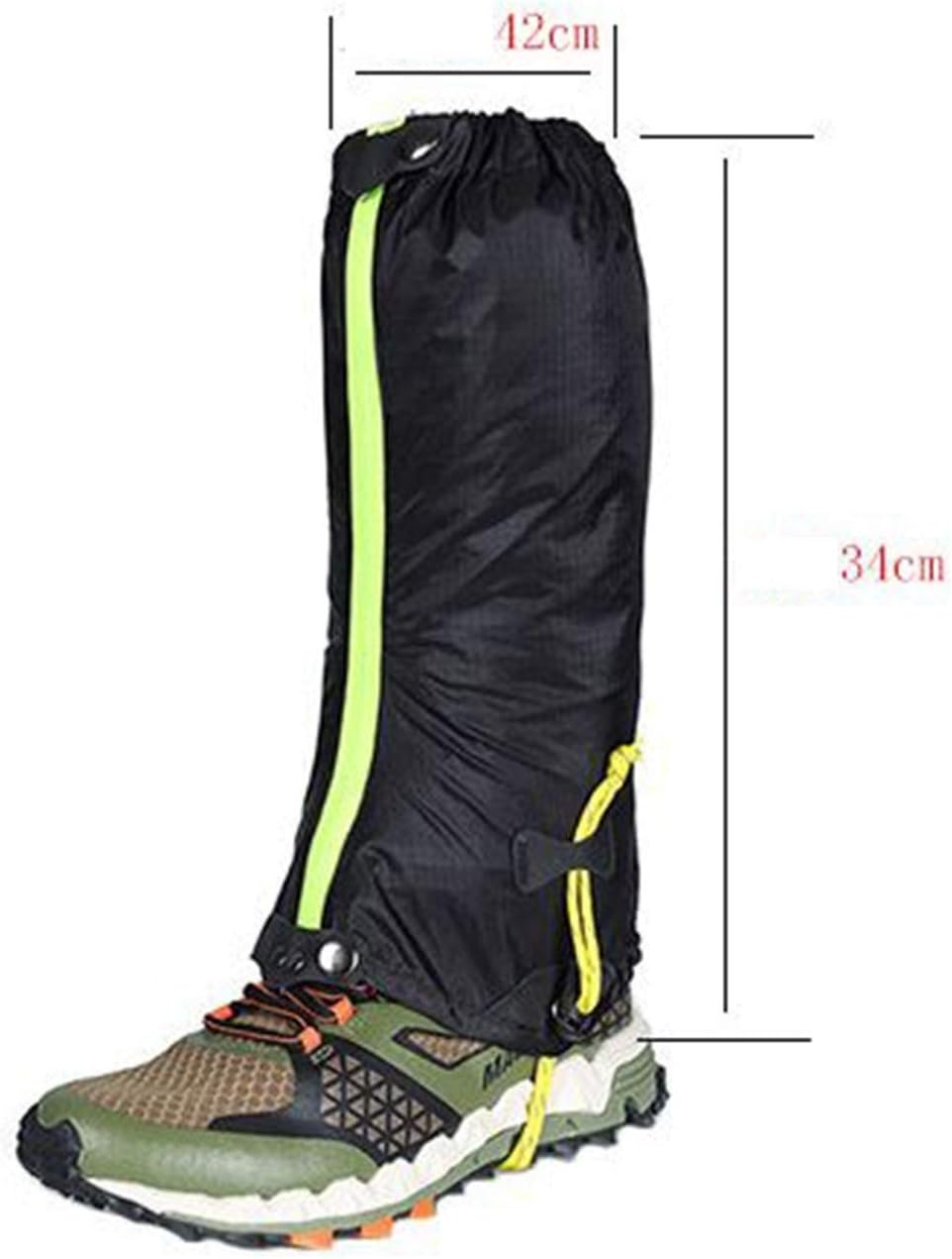Leg Gaiters Outdoor Hiking Gaiters Leggings Shoe Covers, Mountaineering Waterproof Leggings, Desert Sand-proof Shoe Covers, Camping Jungle Hunters Riding (Color : B, Size : One size)