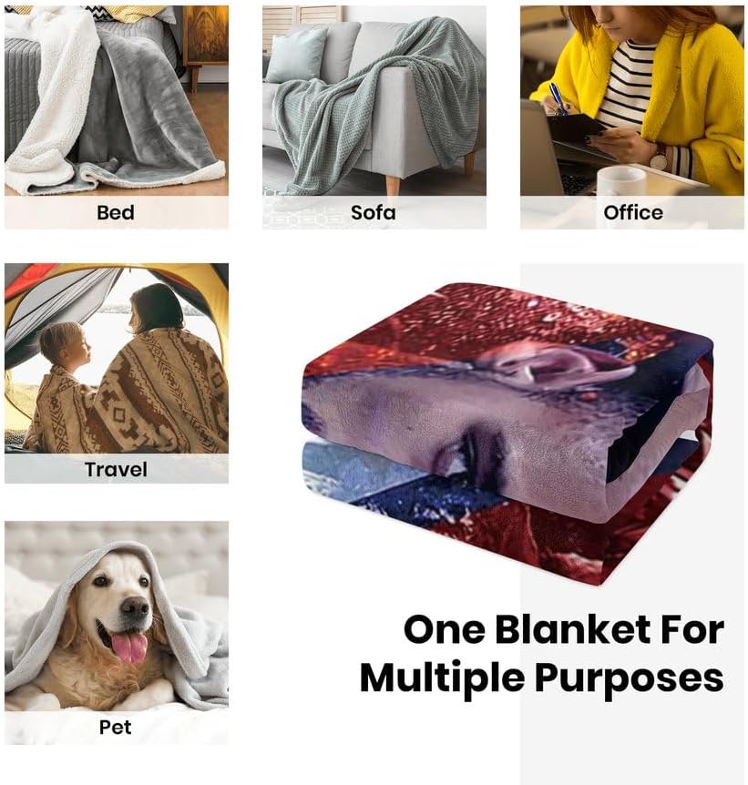 Miniatura 5 de Manta de estrellas de fútbol Neymar-Jr, manta de felpa tamaño manta de 60 x 80 pulgadas