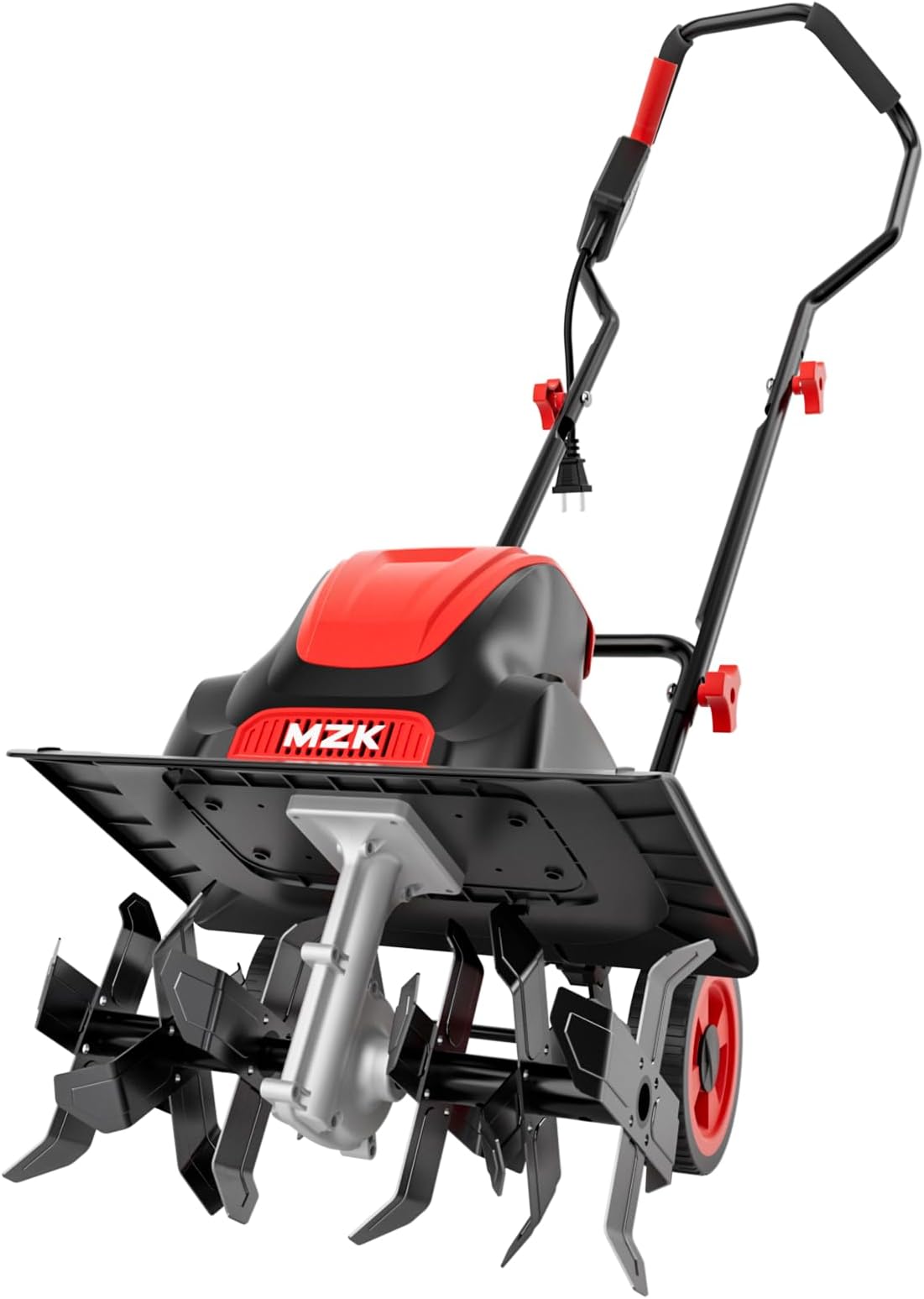 MZK 16-Inch 13.5-Amp Corded Electric Tiller/Cultivator, 8-inch tillling Depth