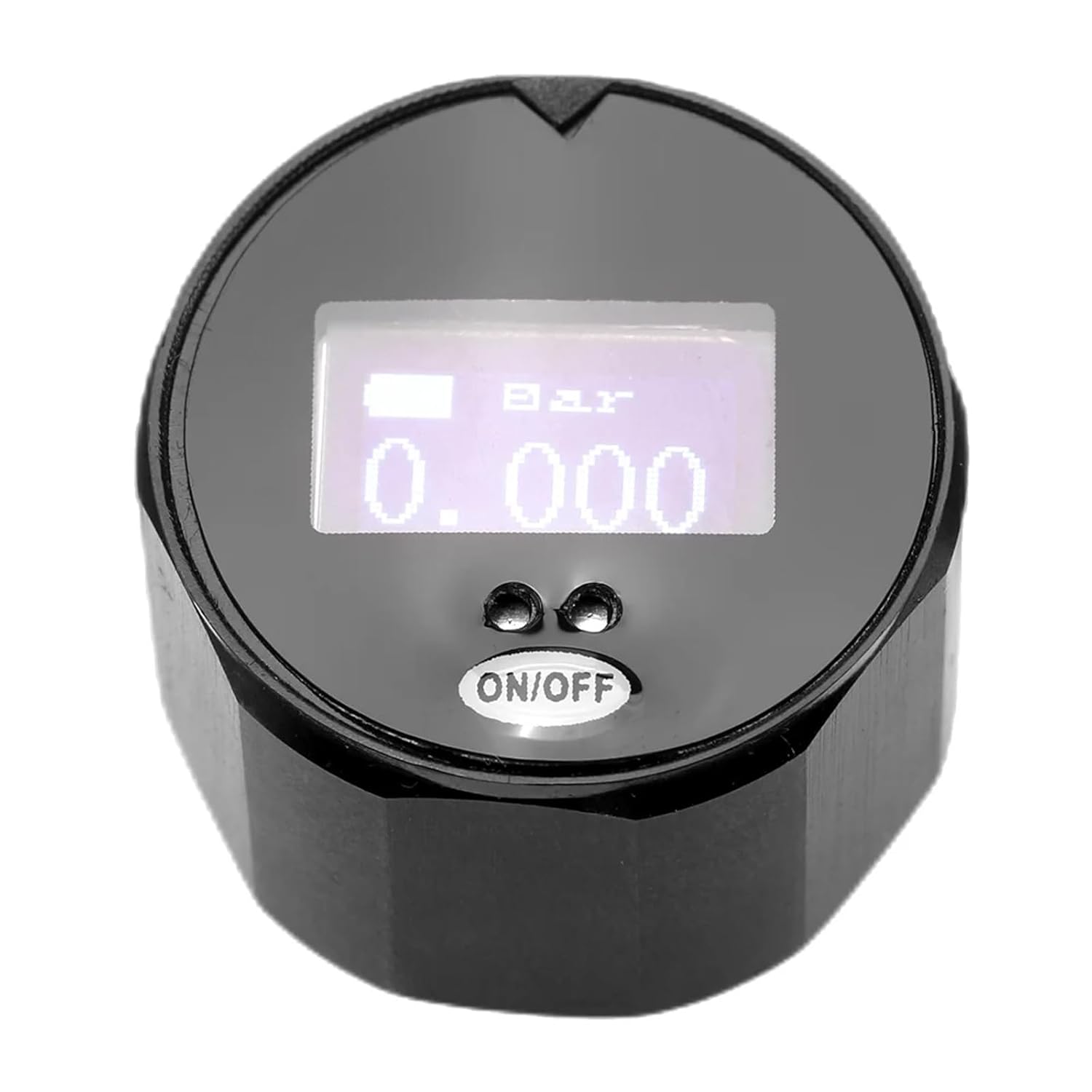 M8 Thread 25mm 400bar(6000psi/40Mpa) Paintball HPA PCP Gauge PCP air Gun Digital Pressure Gauge with USB Charging Cable, Bar Psi and Mpa Units can be Freely Switched (M8)