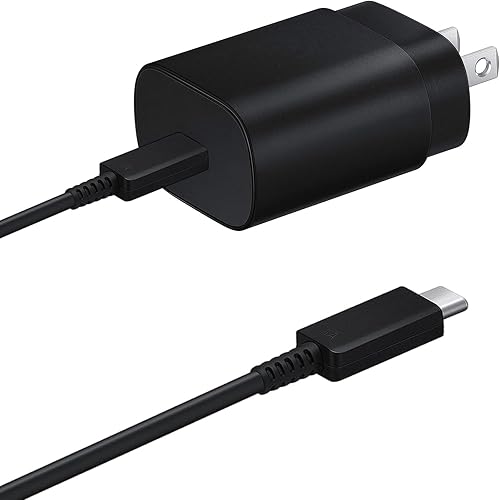Cargador USB-C de carga súper rápida de 25 W para Samsung Galaxy A16 A15 5G SM-A166, SM-A165, SM-A156, SM-A155 Android Phone Type C Cable de carga