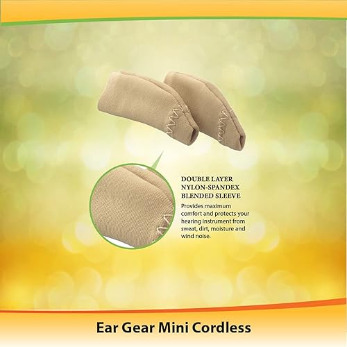 Miniatura 2 de Ear Gear Mini inalámbrico Protege audífonos o amplificadores auditivos de la suciedad, el sudor, la humedad y el viento Se adapta a instrumentos