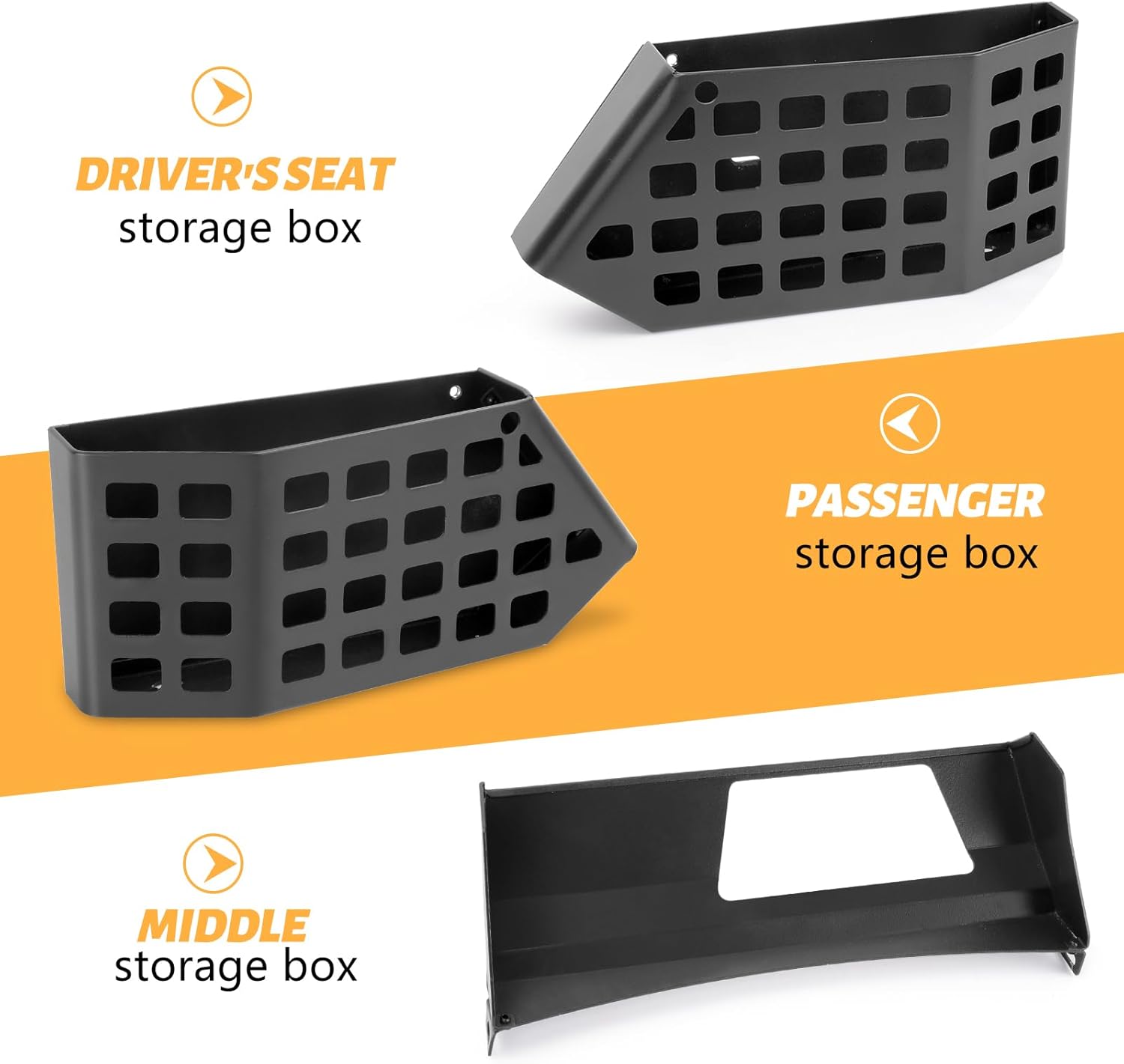 MAIKER Upgrade JL Metal Gear Shift Storage Box Center Console Hanging Box Auto Transmission Gear Tray Compatible with 2018-2024 2025 Jeep Wrangler JL JLU Gladiator JT, Tactical Style