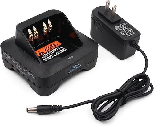 Reemplazo NTN8831 NTN8831A Cargador rápido compatible con Motorola XTS2500 XTS3000 XTS5000 XTS1500 MT2000 MTS2000 HT1000 GP900 GP1200 PR1500 Radio y