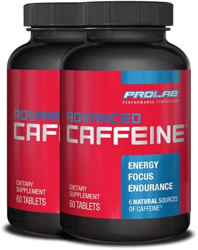ProLab Tabletas avanzadas de cafeína, 60 unidades