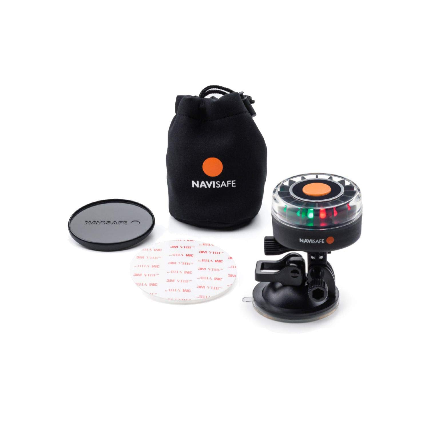 Navisafe Suction Cup 360° Tricolour Light Multicolour One Size unisex Waterproof, battery operated