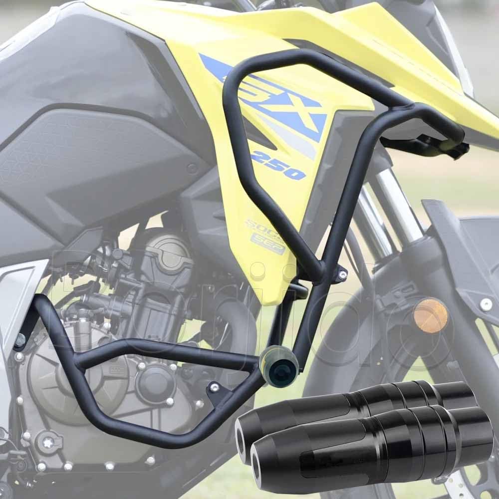 Amazon | For Vストローム250SX 2023 2024 バイク用 エンジンガード