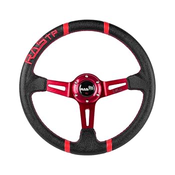ピンクと赤のステアリングホイール新古品です。8さん専用です。 楽天市場】Avenue Performance バーントオレンジ ブラック