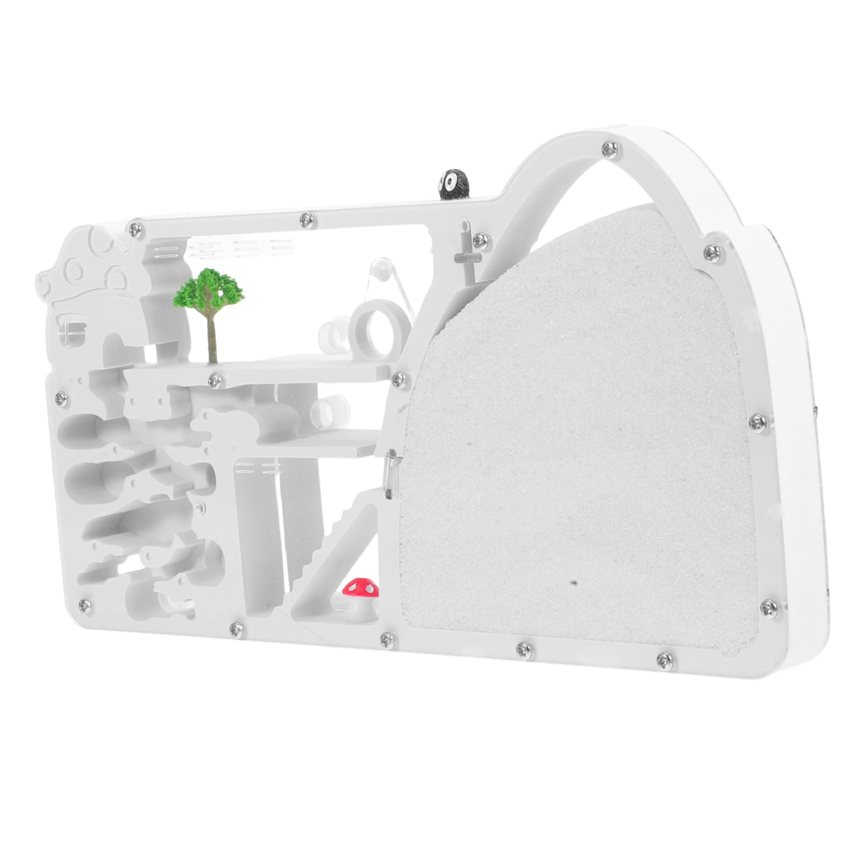 ERINGOGO Kit Educativo de Hormigueros Ecológicos con Hábitat Transparente Experiencia Interactiva para Diseño Compacto y Portátil para Experimentos Científicos y Aprendizaje Colaborativo
