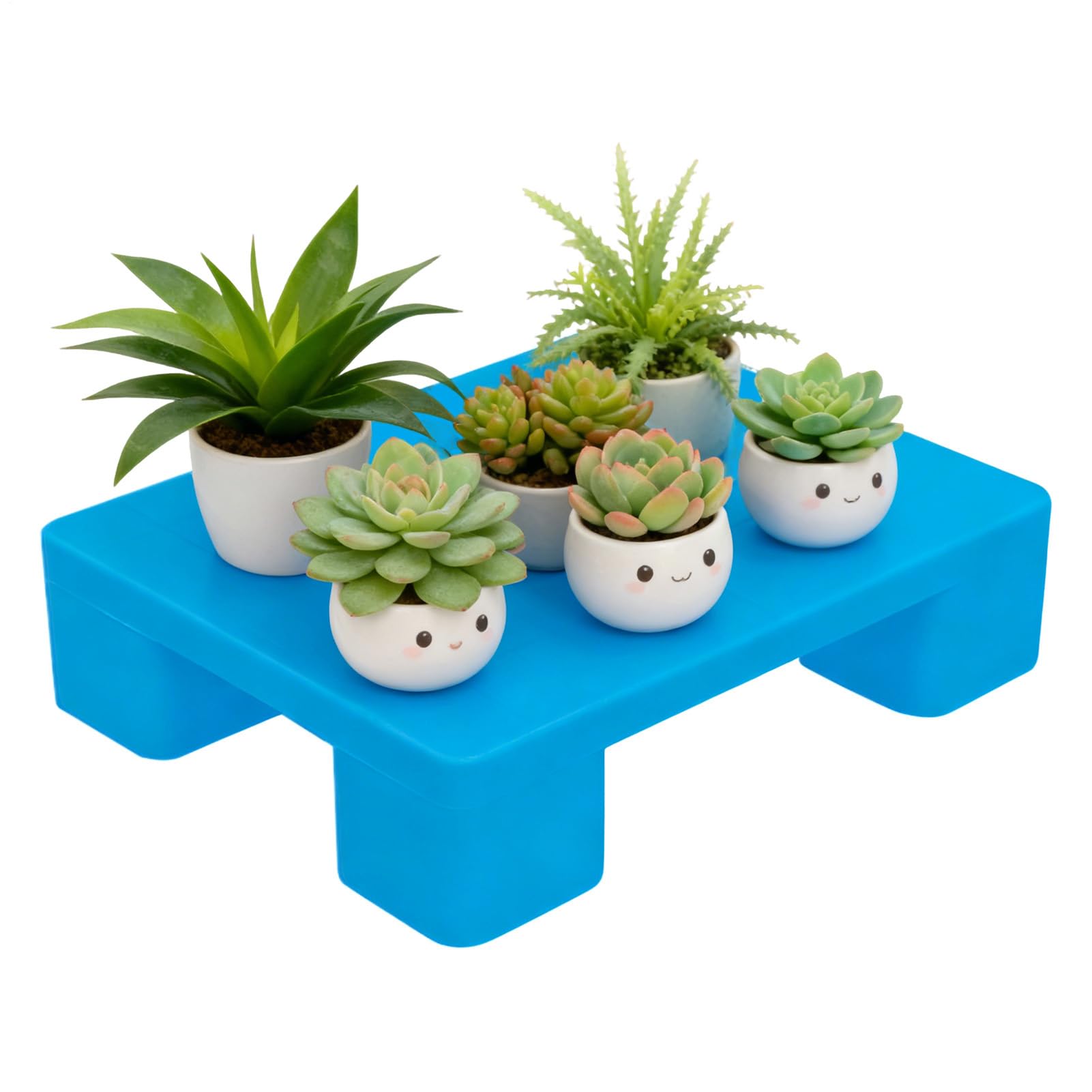 Pallet Da Esposizione Da Pavimento - Rialzo Organizzativo In HDPE Resistente All'umidità 1000 G, Soluzione Di Protezione Del Terreno Con Design Stabile A Gambe | Magazzino Seminterrato Negozio