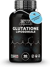 VIVACAPS Liposomal Glutathione 250mg with Alpha Lipoic Acid, Vitamin C, Nac and Quercetin 90cps, Glutathione forte Reduced Antioxidant Action - Made in Italy