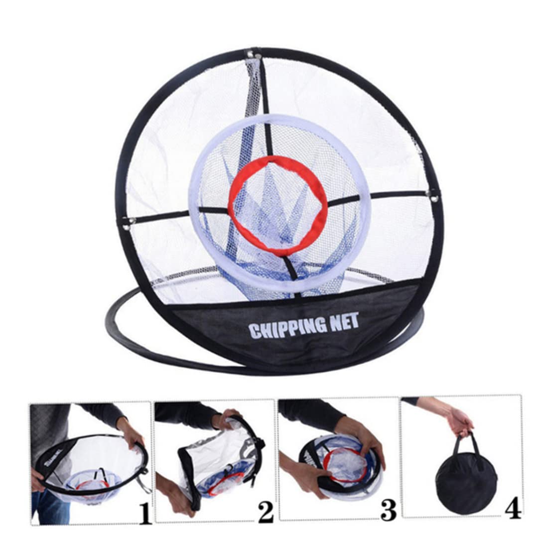Red de Práctica de Golf Portátil para Interior y Exterior con Objetivo