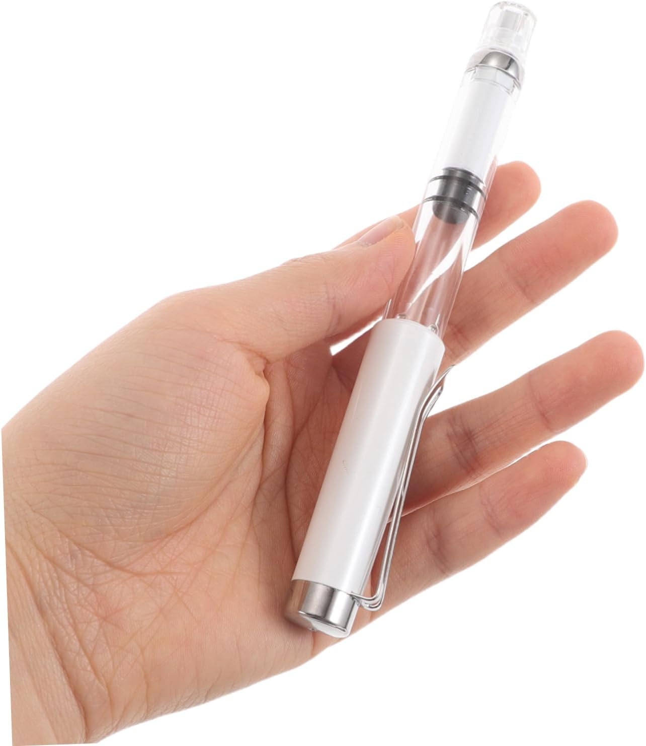 OSALADI Fountain Style Calligraphy Brush for Beginners Pearl Nylon Hair Writing Pen for Traditional Chinese Art Easy to Clean Lightweight Comfortable Grip for Fluid Strokes Drawing