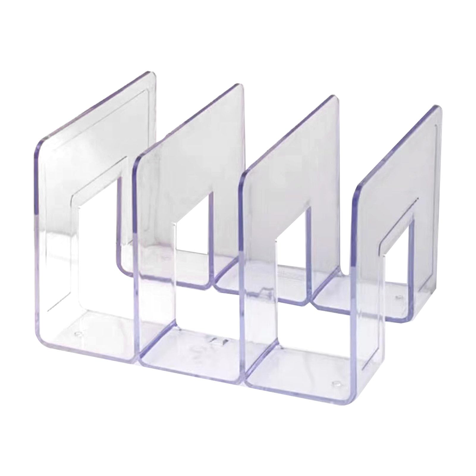 HERCHR Clear Shelf Dividers, Closet Shelf Organizer Transparent Bag Storage Rack Closet Separator Handbag Organizer for Organization(Large)