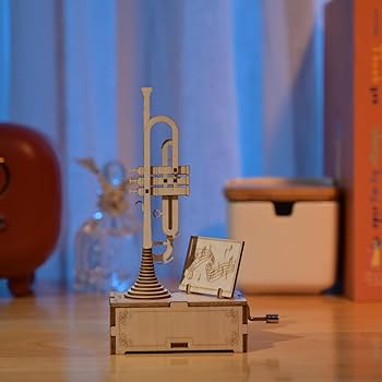 Amazon | YII WMOC 3D木製パズルオルゴールDIYモデルキット