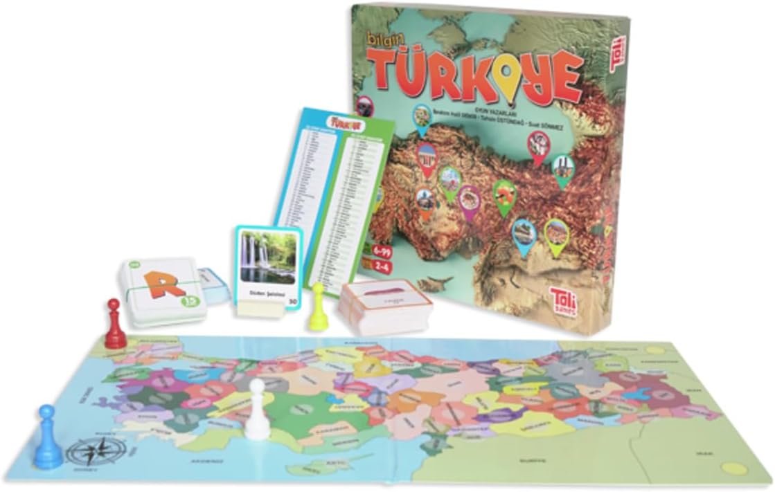 Toli Games Bilgin Türkiye Zeka Oyunu