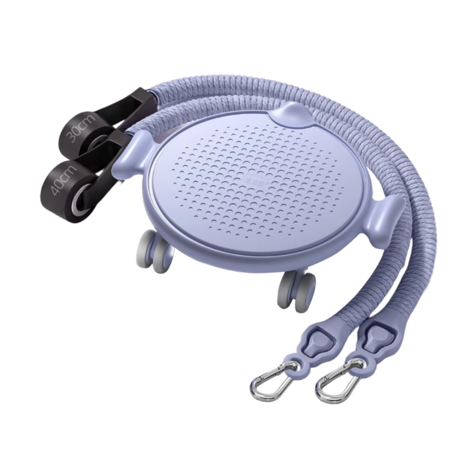 Baoblaze Rullo per Addominali, Silenzioso, per Allenamento Addominale Femminile, Pilates, Allenamento di con Bande Elastiche, Attrezzatura per