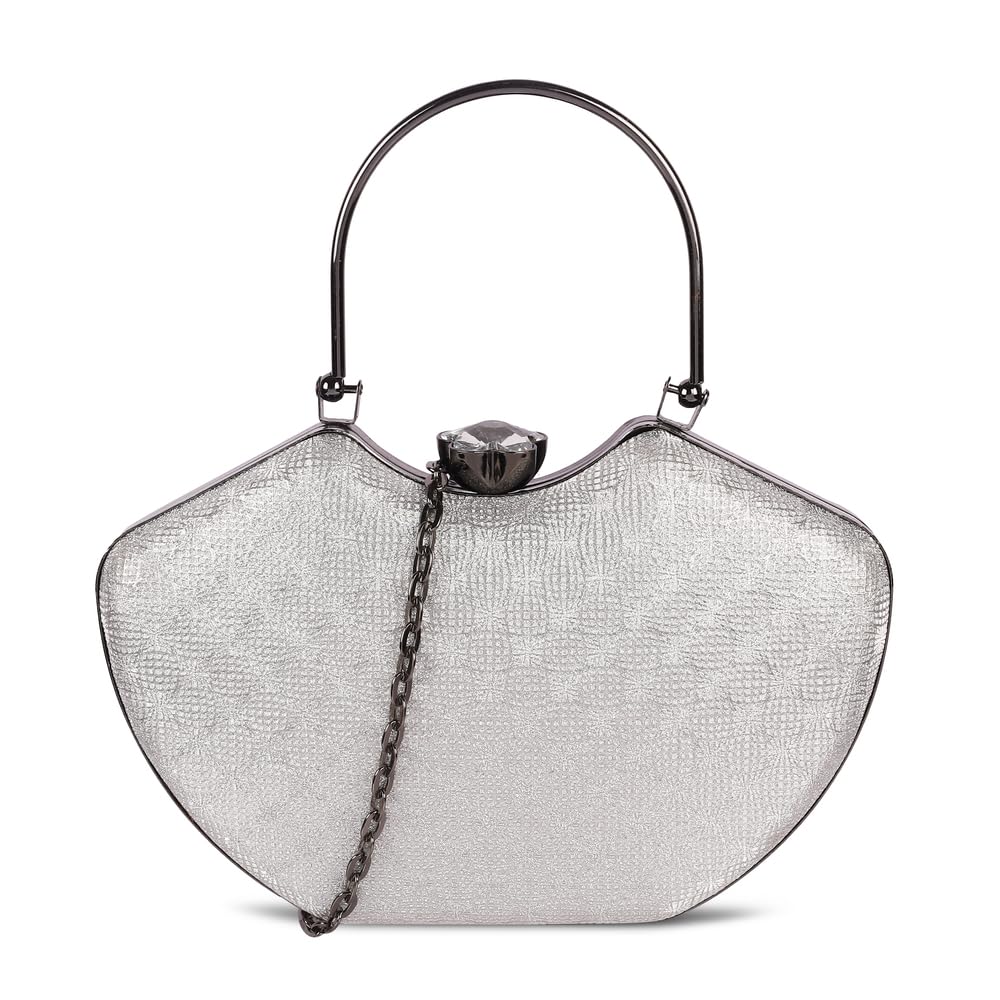 mochi Women's Fashionable Faux Leather Party Clutch-picture-38