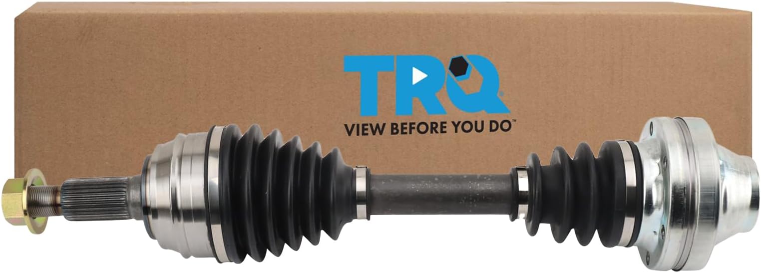 TRQ Front CV Axle Shaft Assembly Compatible with 11-18 Cayenne 11-15 Q7 11-17 Touareg