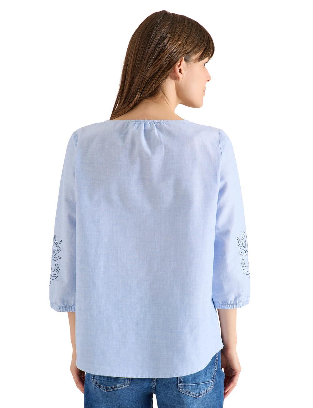 Cecil 3/4-Arm Bluse mit Stickerei