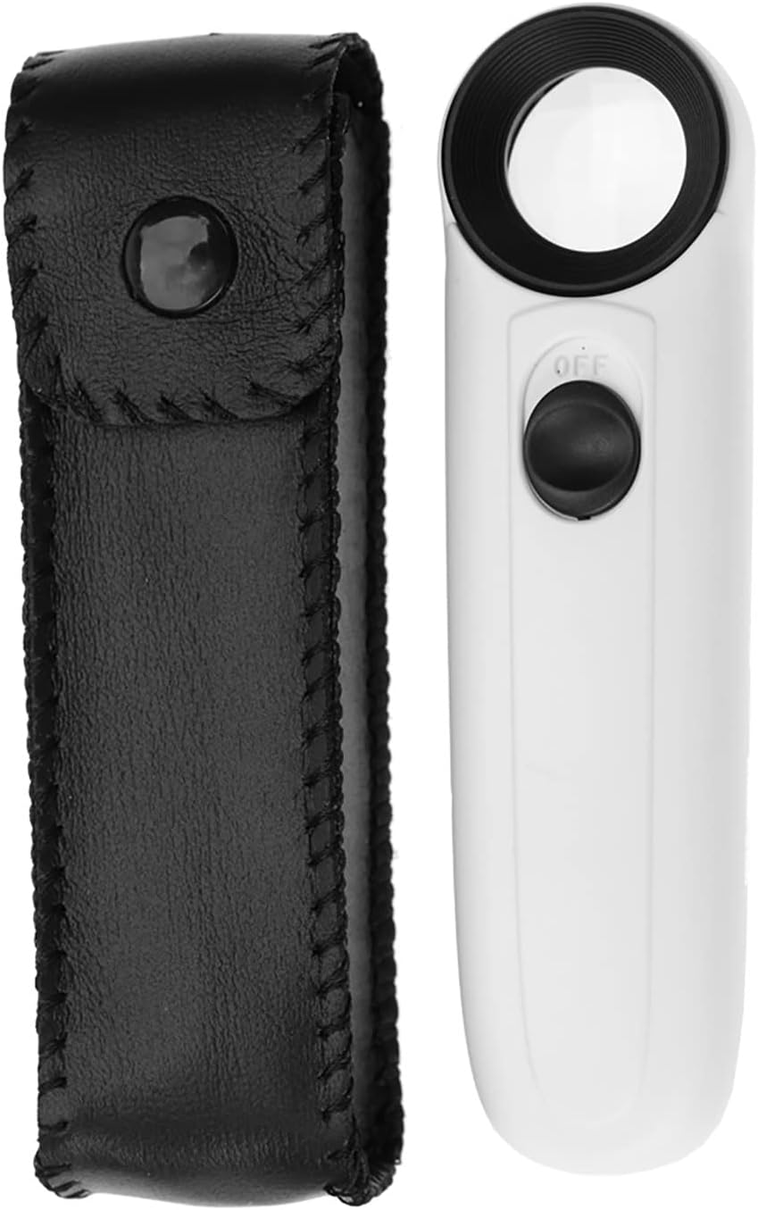 5X/15X/40X Handheld LED Lighting Visual Impairment Aids