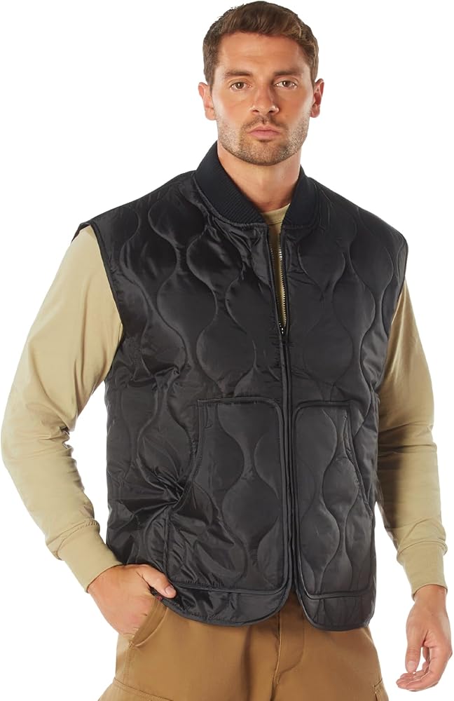 ロンハーマン　RHC Quilted Shell Vest Amazon.com: Rothco Quilted Woobie Vest – Comfortable Warm Outdoor