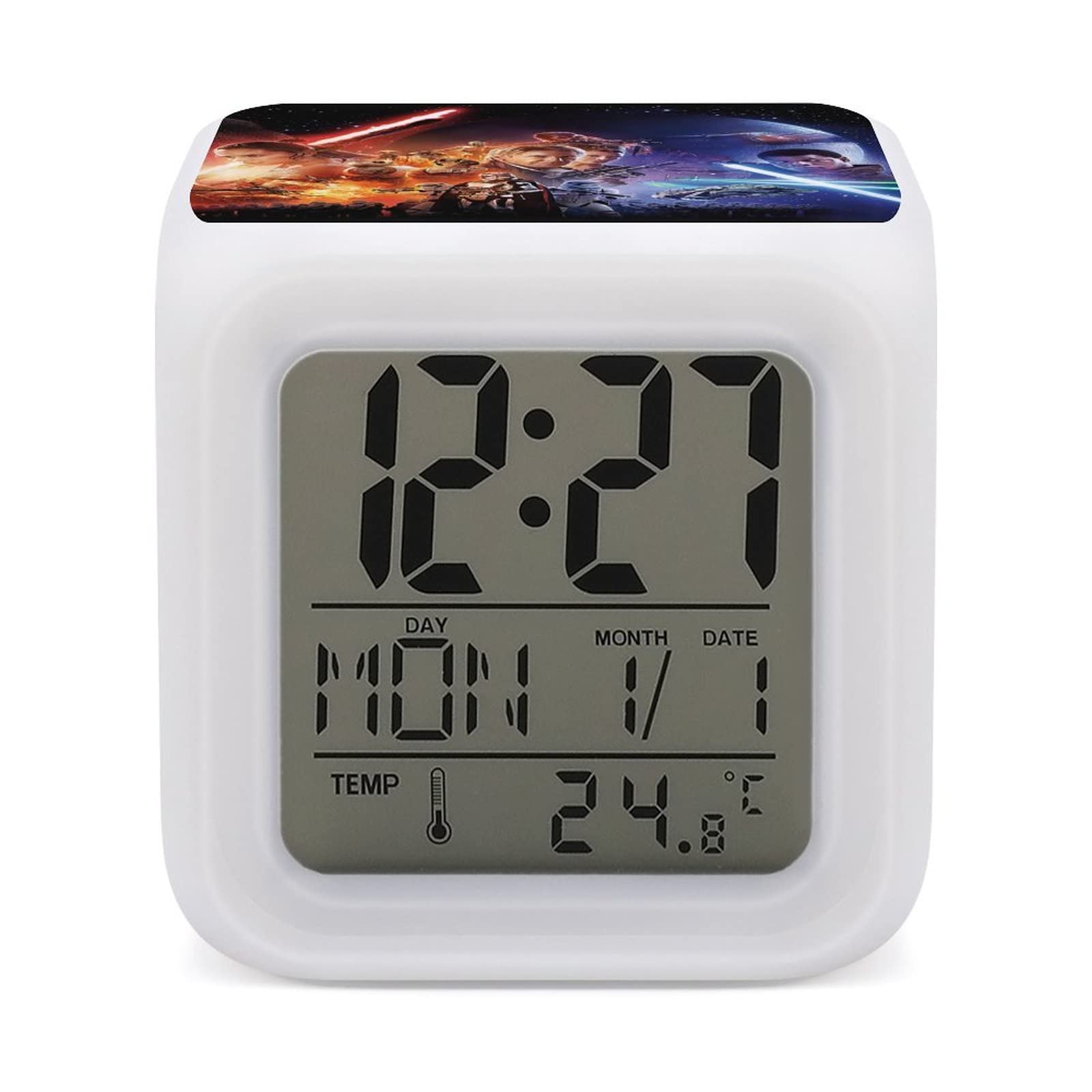 スターウォーズ アラーム時計 Amazon.co.jp: スターウォーズ 目覚まし時計 アナログ 大音量